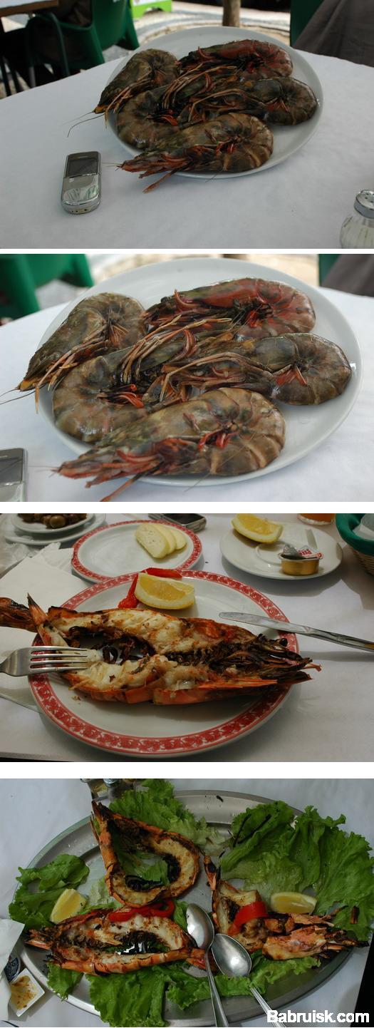 креветки