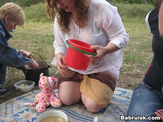 закуска на природе