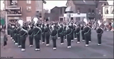 падонак на параде