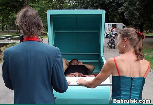 шозанах в коляске