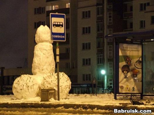 снежный член
