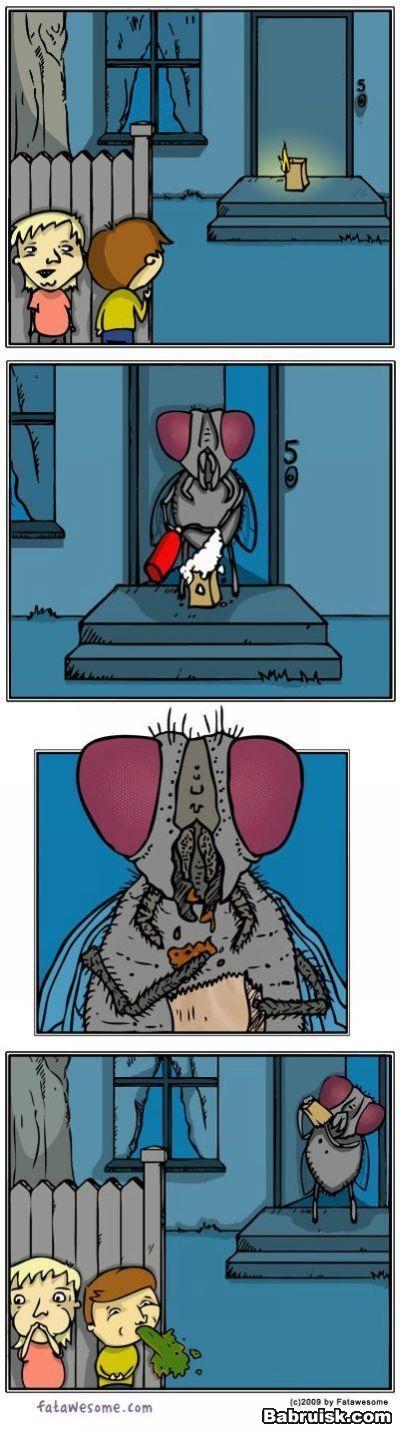 муха
