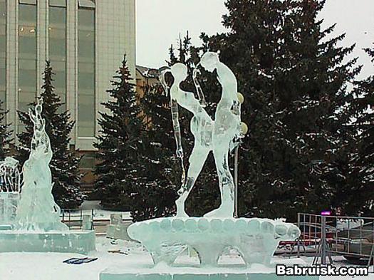 ледяные скульптуры