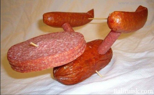 какая-то хуйня из колбасы
