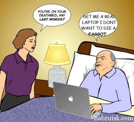 faggot with Apple