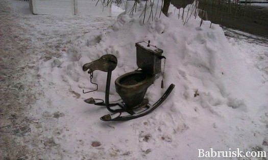 Вот тока бачком па гарбу буит стучать