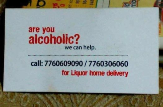 Is there any alcoholics?